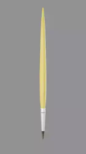 Paintbursh01 ballpoint pen 3D print model