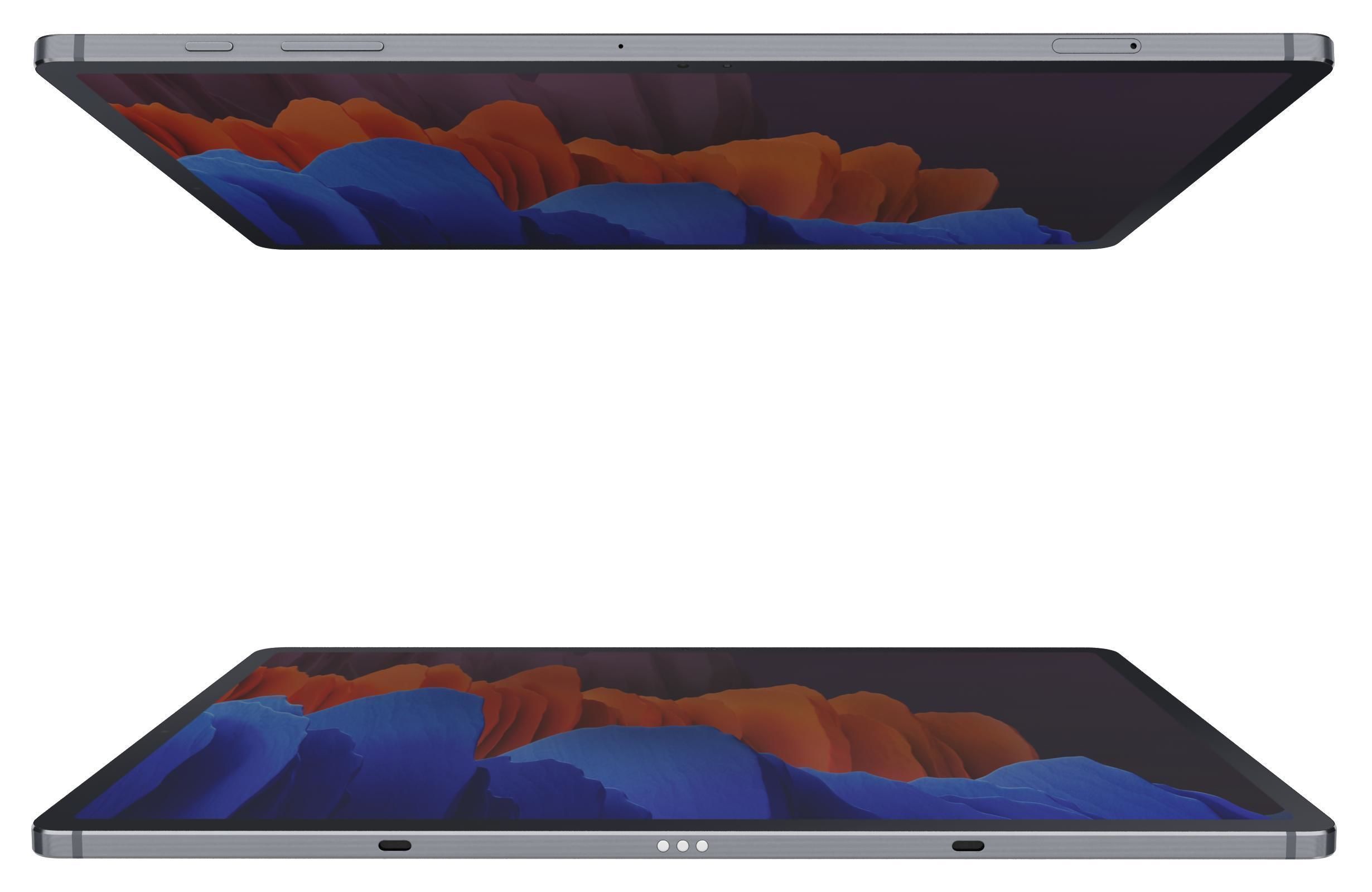 Samsung Galaxy Tab S7 Plus Mystic Black 3D model_8