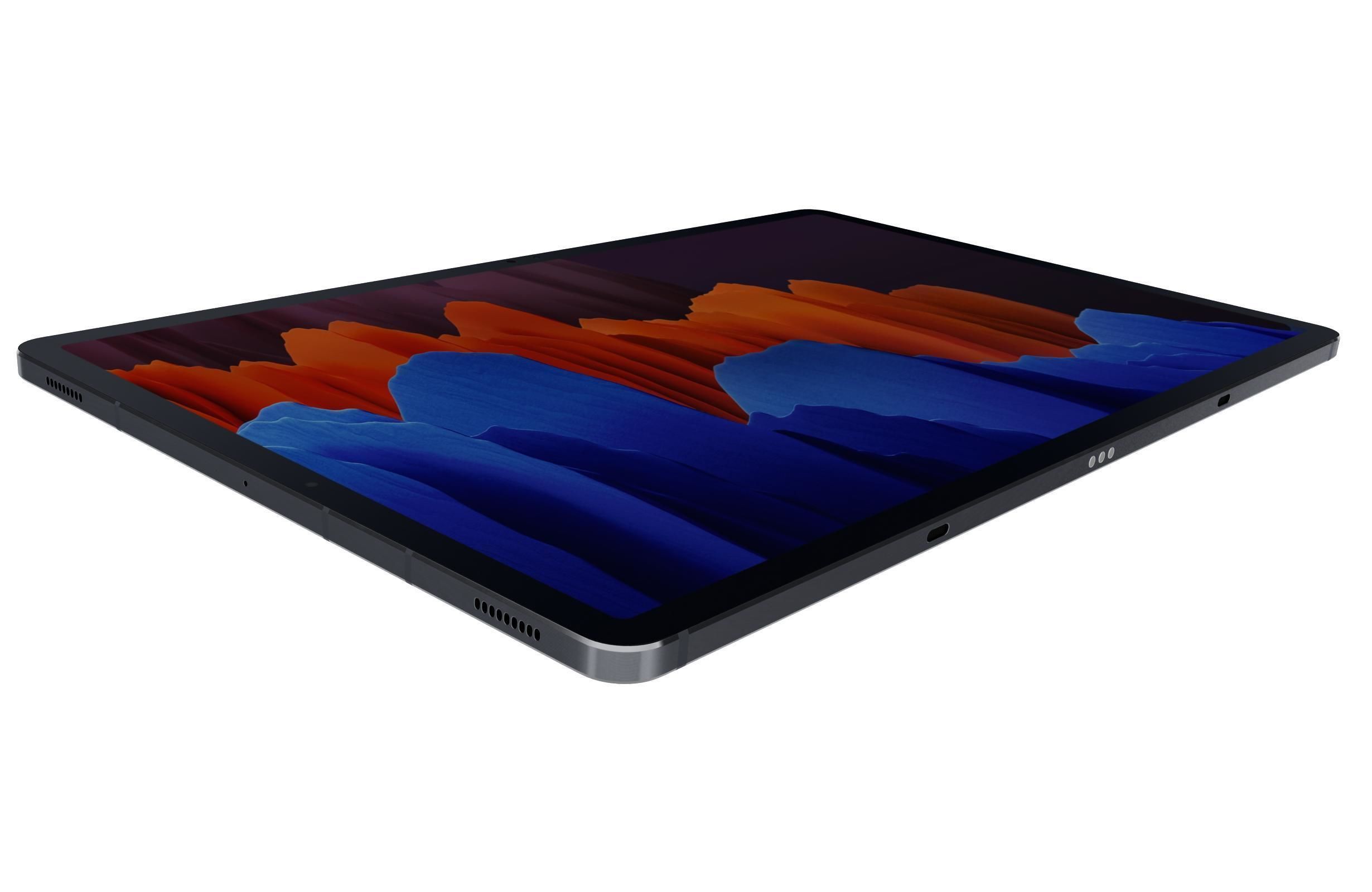 Samsung Galaxy Tab S7 Plus Mystic Black 3D model_10