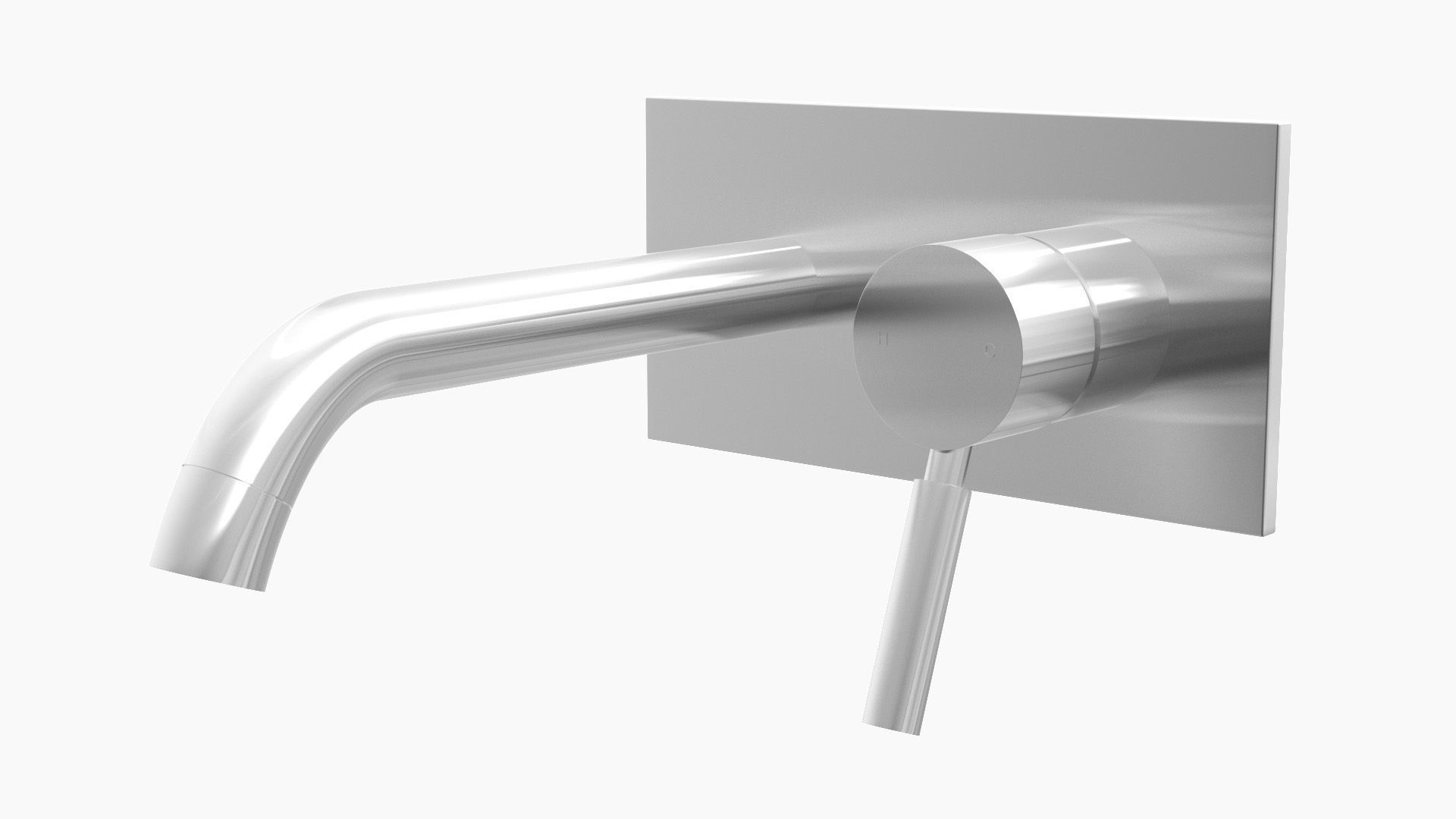 Fixtures - Kitchen Bathroom Faucet Pack A Low-poly 3D model_7