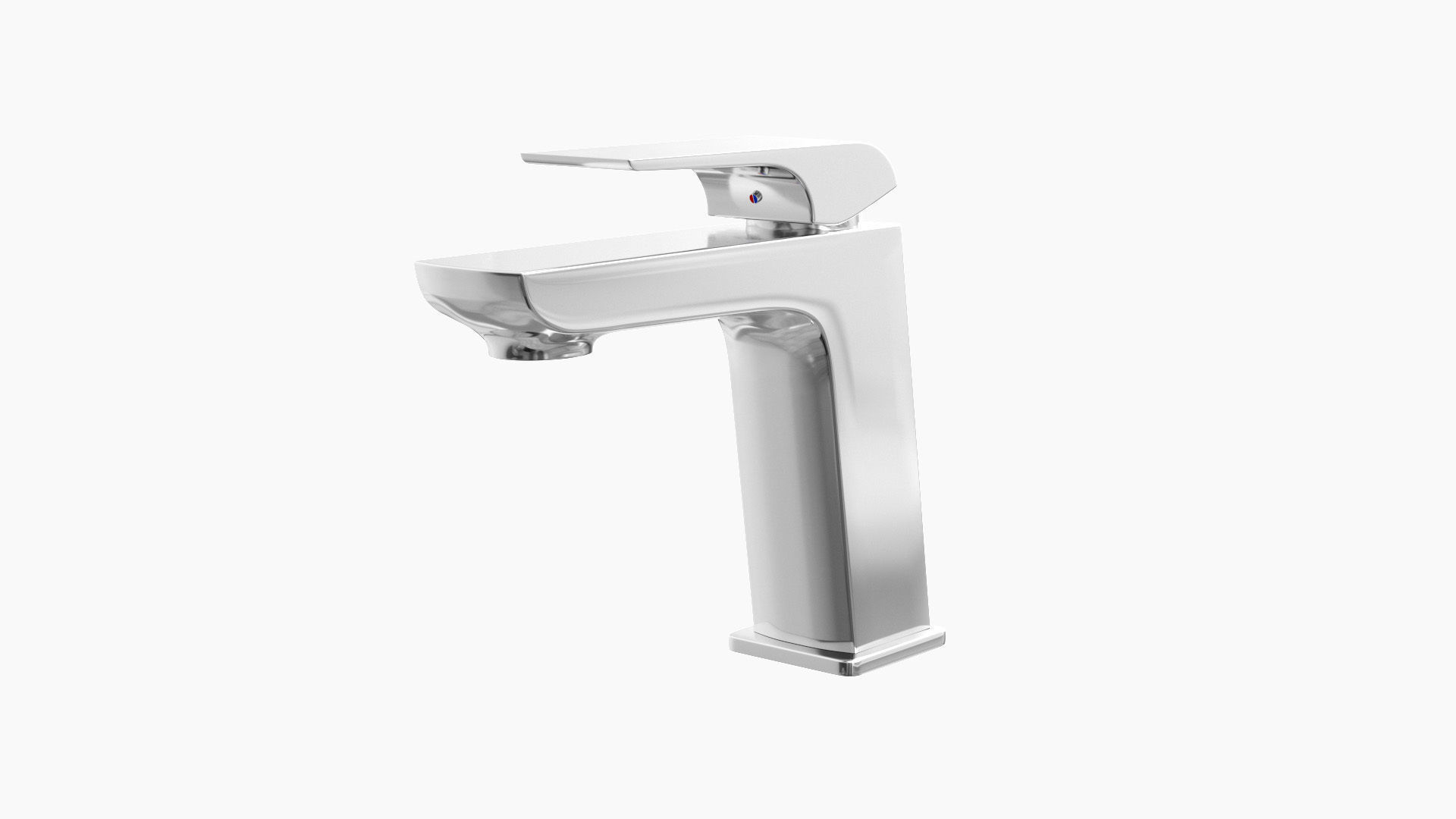 Fixtures - Kitchen Bathroom Faucet Pack A Low-poly 3D model_15