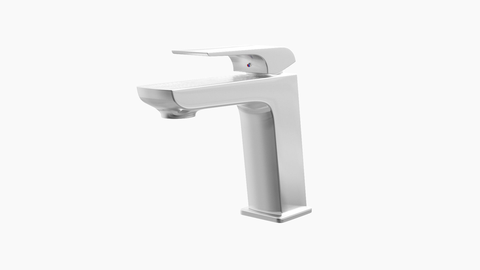 Fixtures - Kitchen Bathroom Faucet Pack A Low-poly 3D model_12