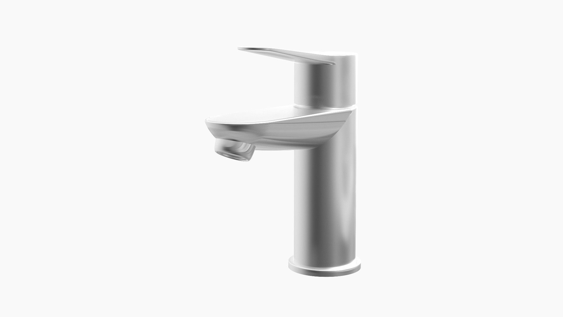 Fixtures - Kitchen Bathroom Faucet Pack A Low-poly 3D model_27