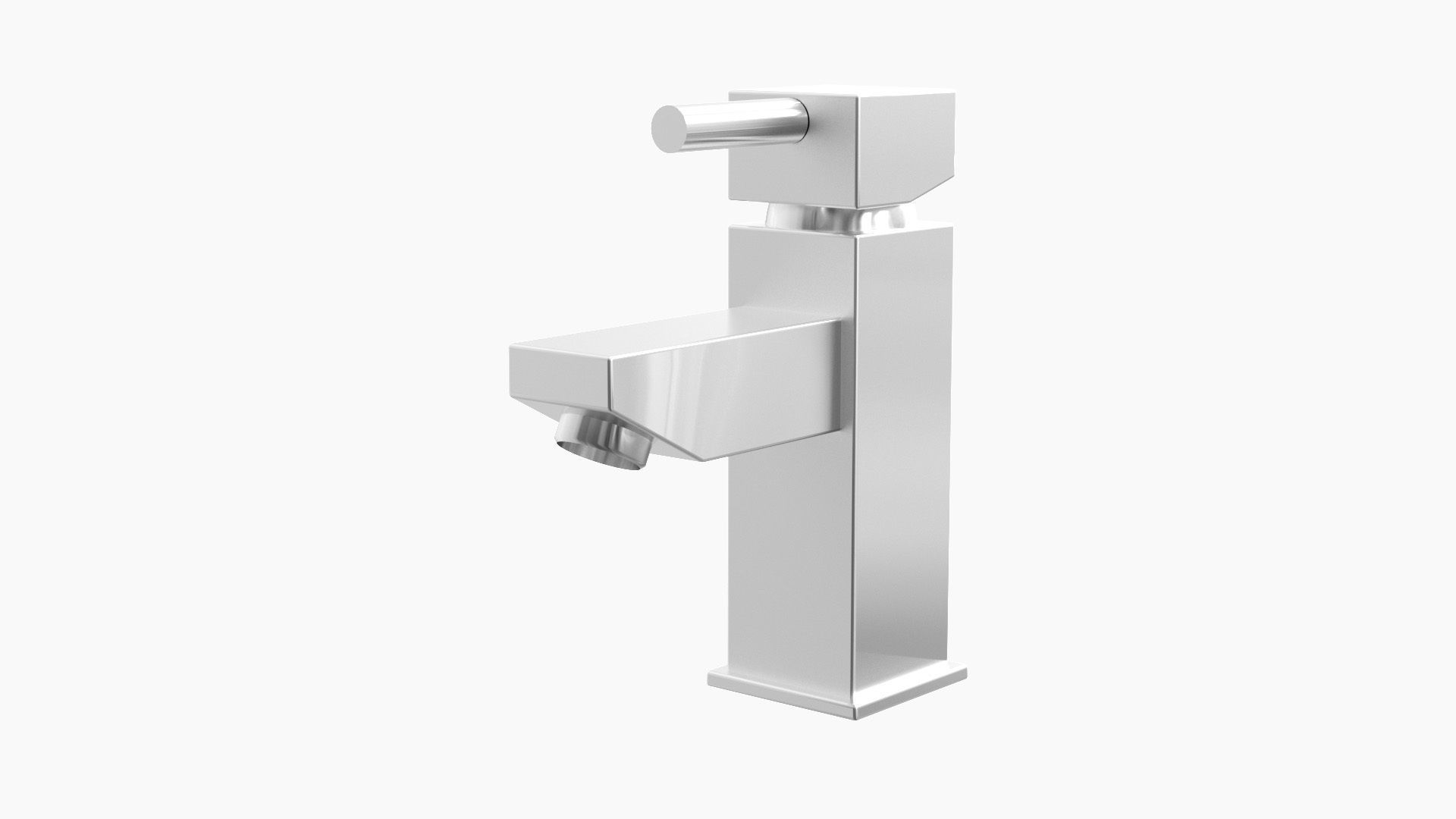 Fixtures - Kitchen Bathroom Faucet Pack A Low-poly 3D model_17