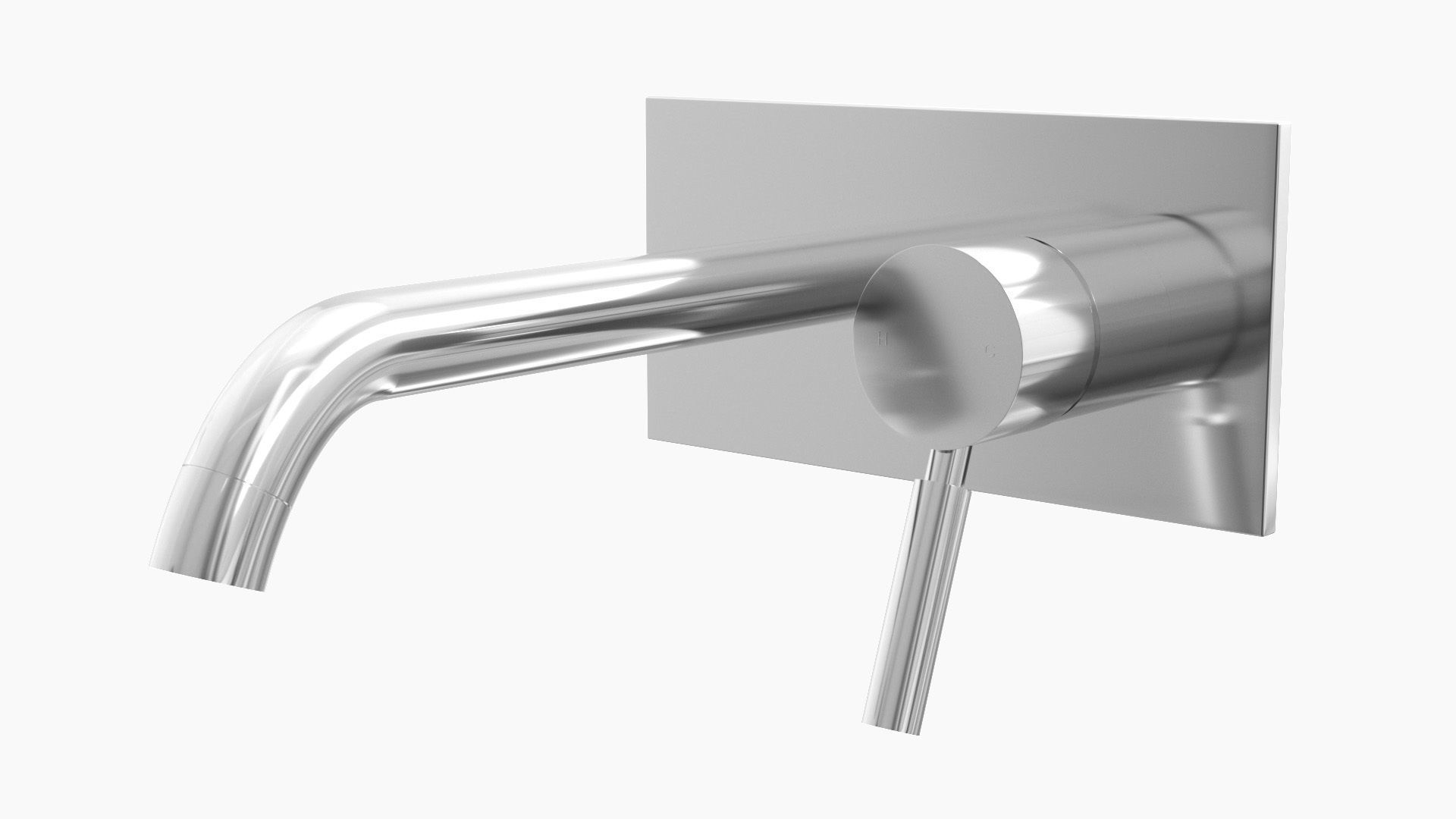 Fixtures - Kitchen Bathroom Faucet Pack A Low-poly 3D model_10