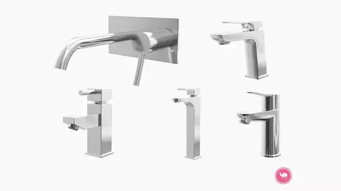 Fixtures - Kitchen Bathroom Faucet Pack A