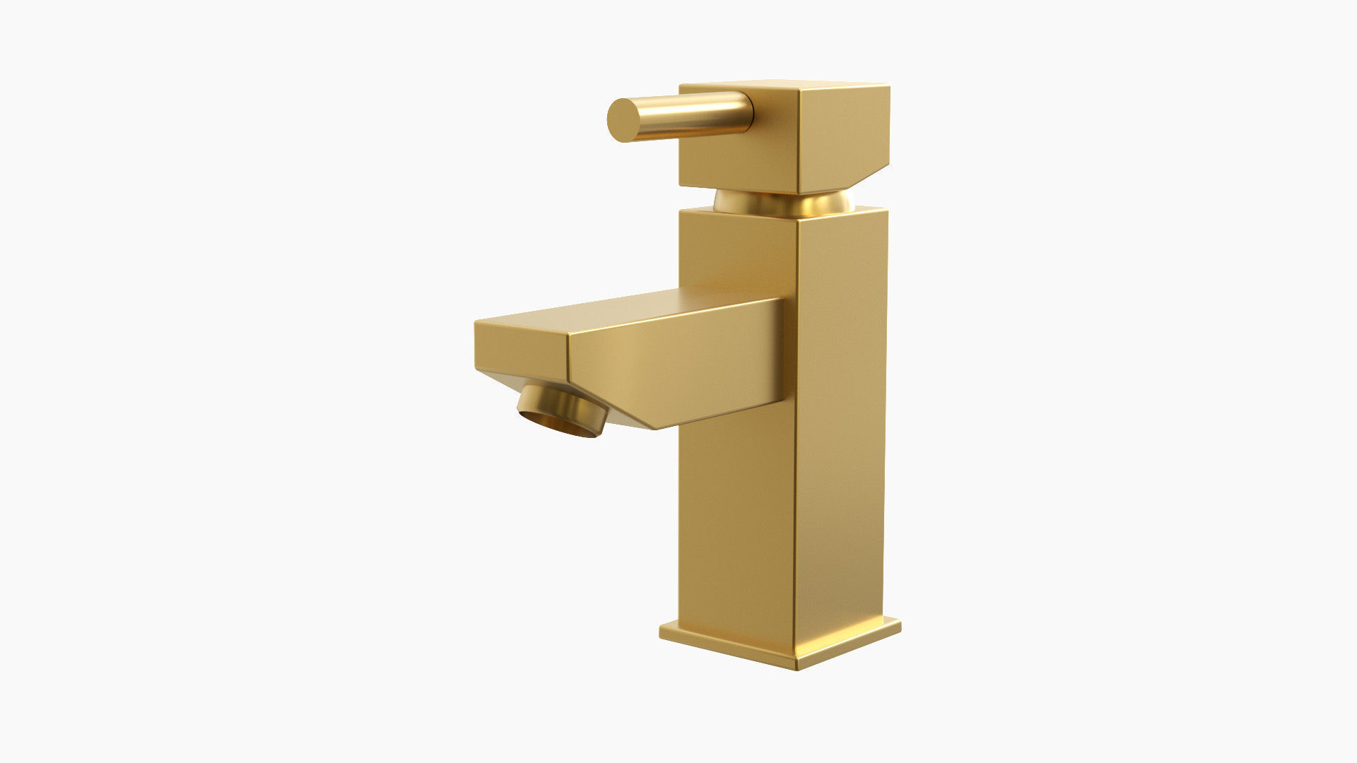 Fixtures - Kitchen Bathroom Faucet Pack A Low-poly 3D model_19