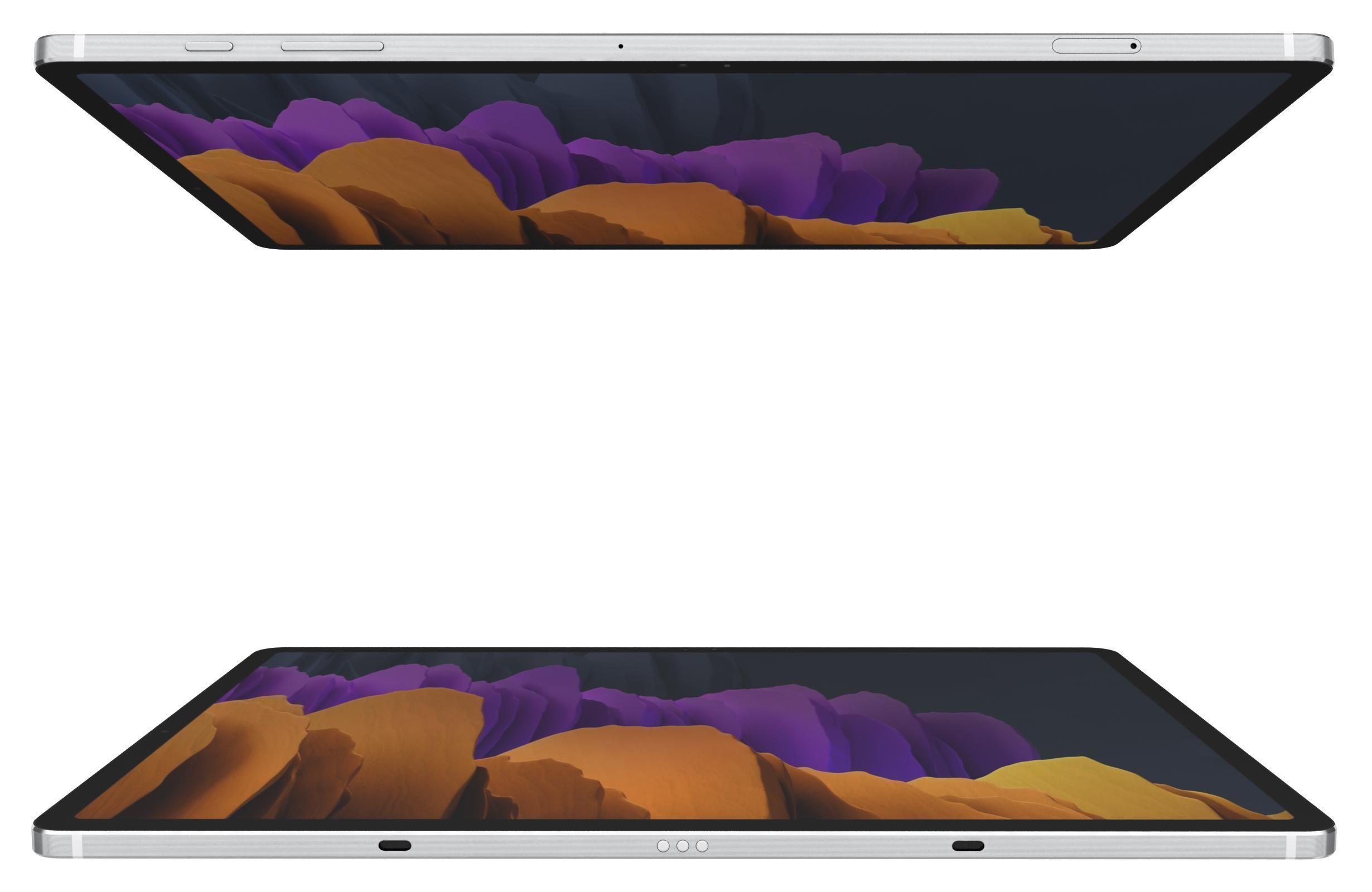 Samsung Galaxy Tab S7 Plus Mystic White 3D model_6