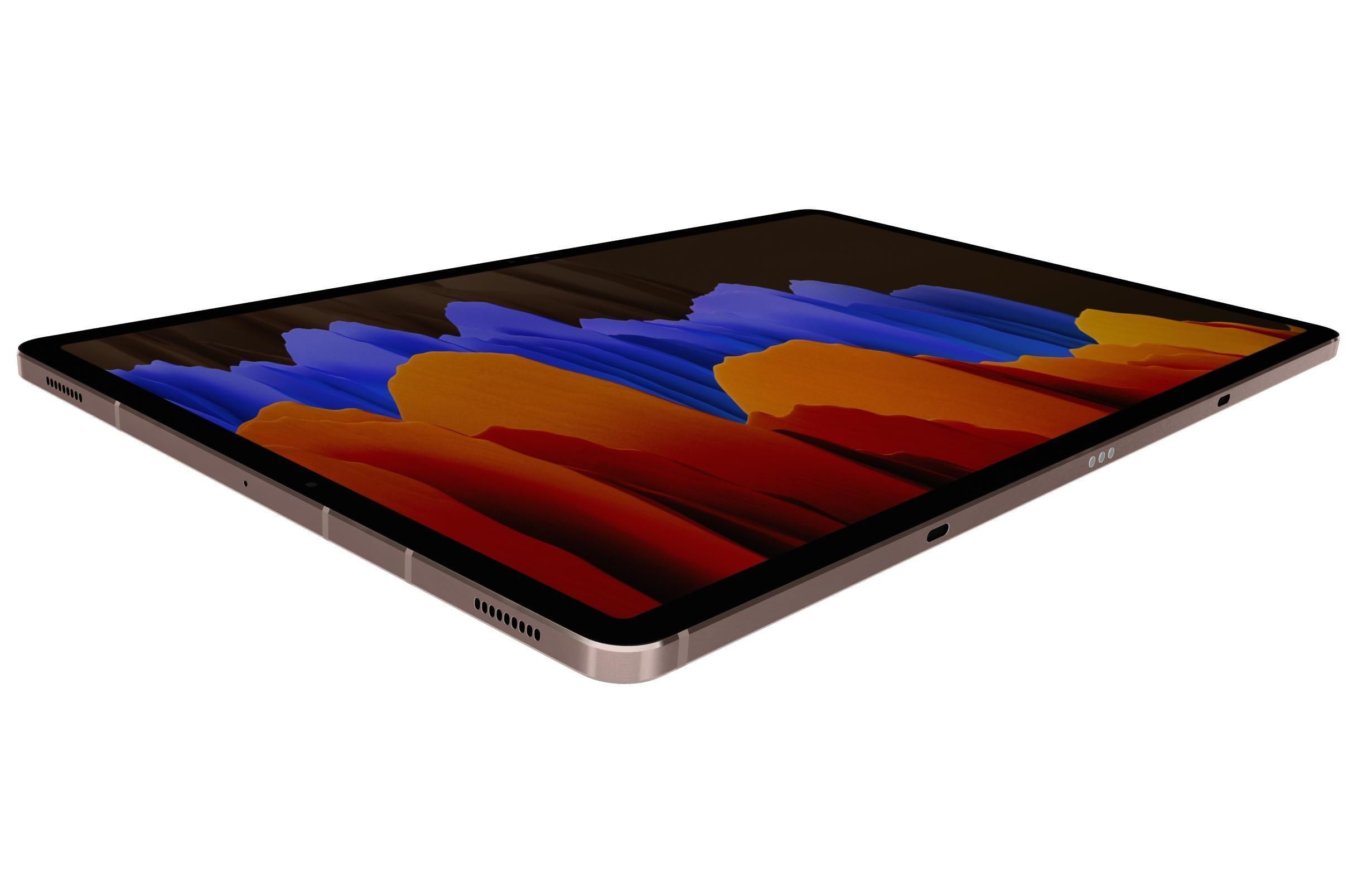 Samsung Galaxy Tab S7 Plus Mystic Bronze 3D model_10
