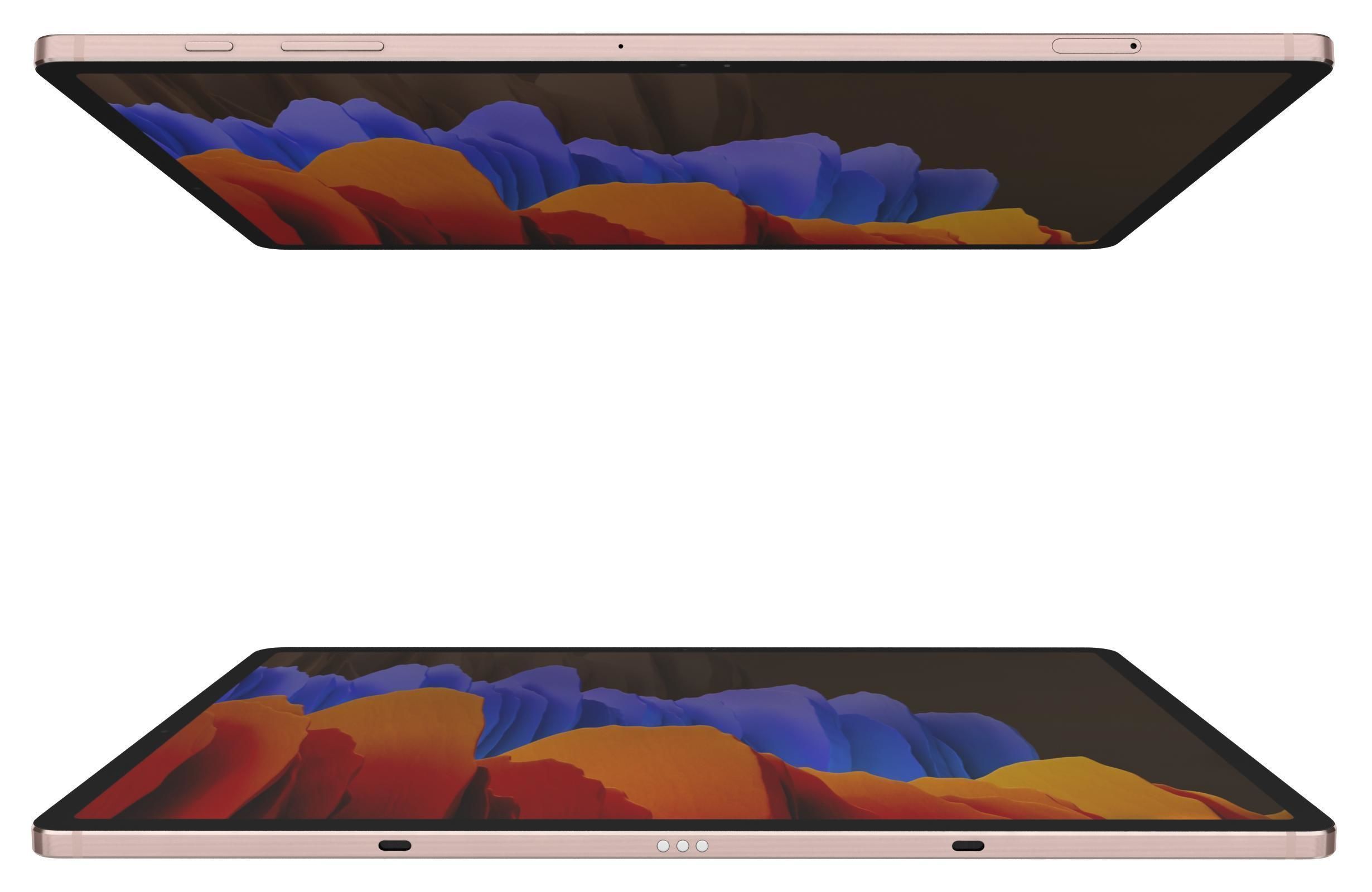 Samsung Galaxy Tab S7 Plus Mystic Bronze 3D model_8