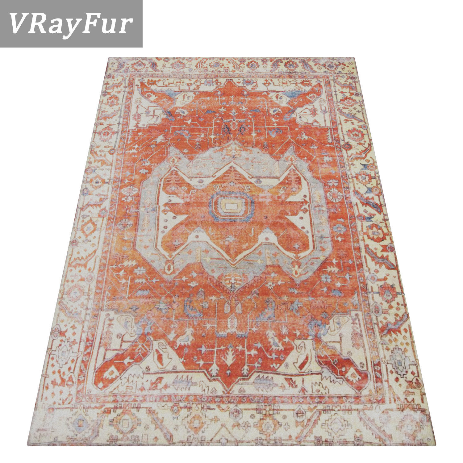 Rug Set 1339 3D model_2
