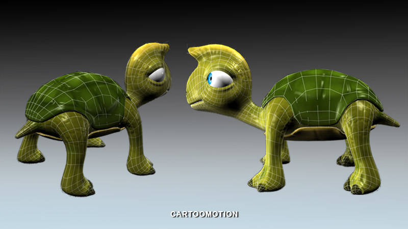 FOO The Turtle Low-poly 3D model_6