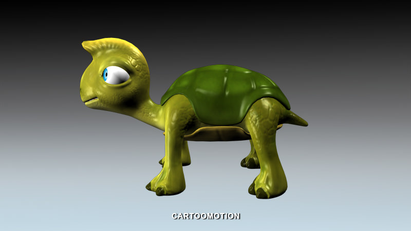 FOO The Turtle Low-poly 3D model_1