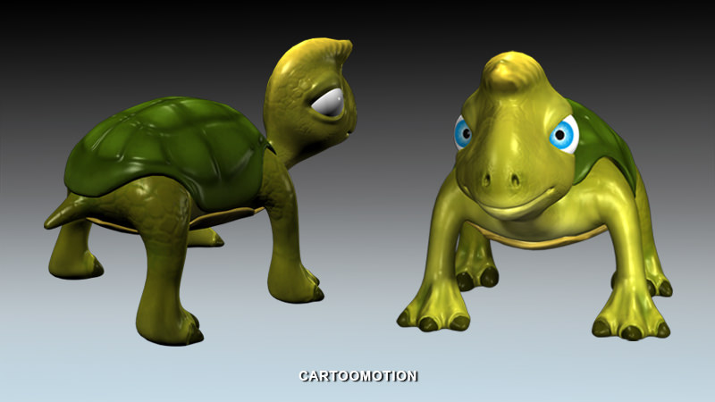 FOO The Turtle Low-poly 3D model_3