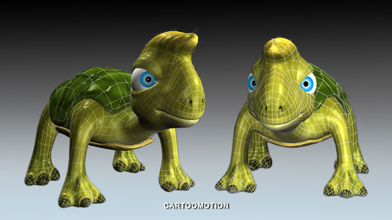 FOO The Turtle Low-poly 3D model_5