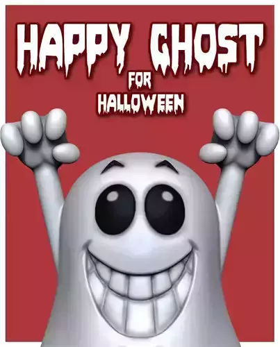 Halloween Ghost  Free 3D print model