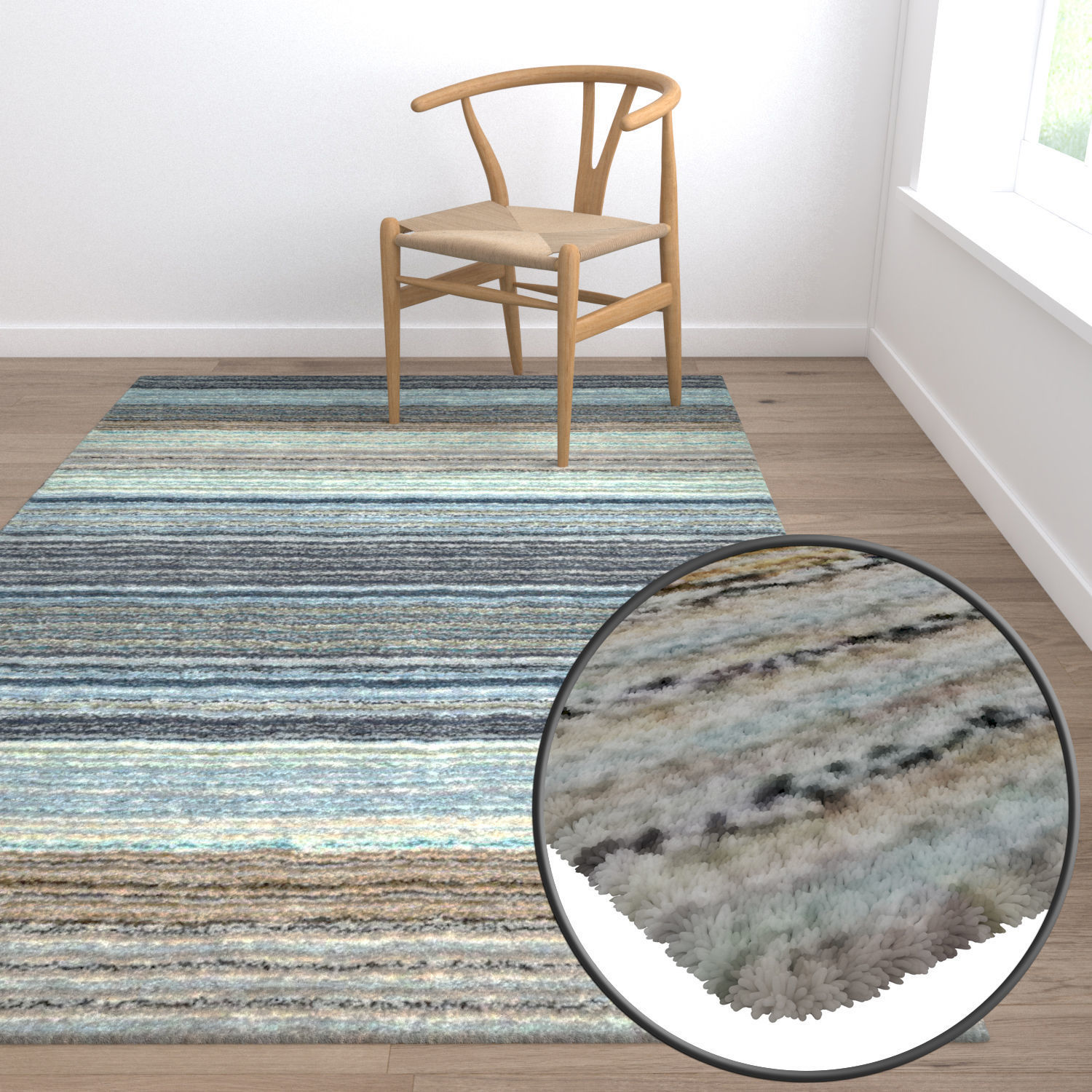 Rug Set 1343 3D model_5