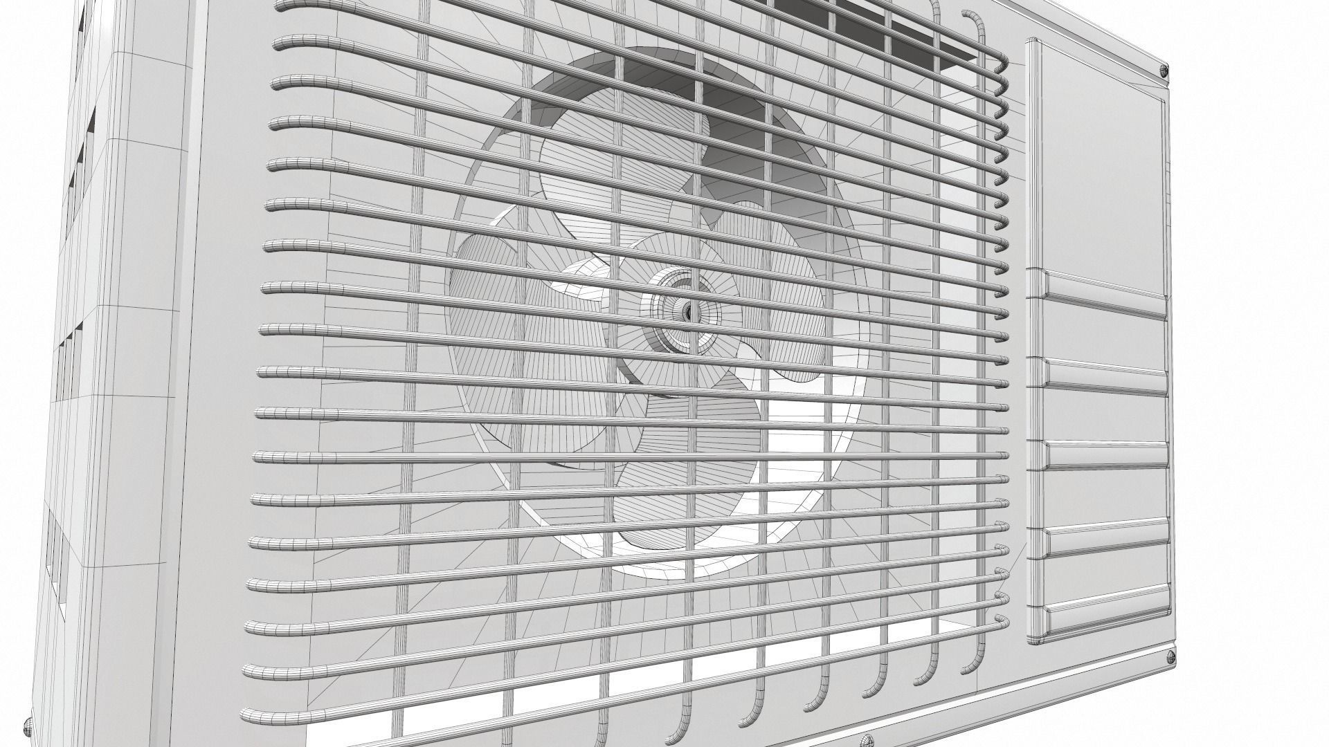 Air conditioner outdoor 6b 3D model_13