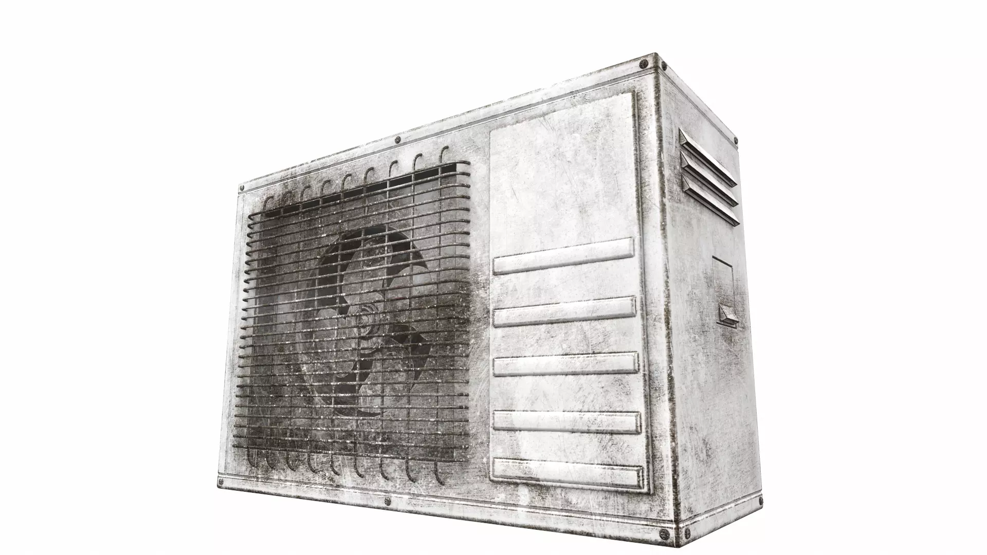 Air conditioner outdoor 6b 3D model_0