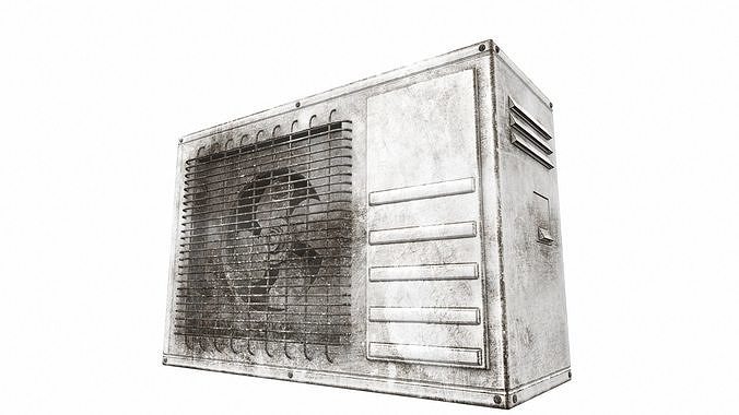 Air conditioner outdoor 6b 3D model