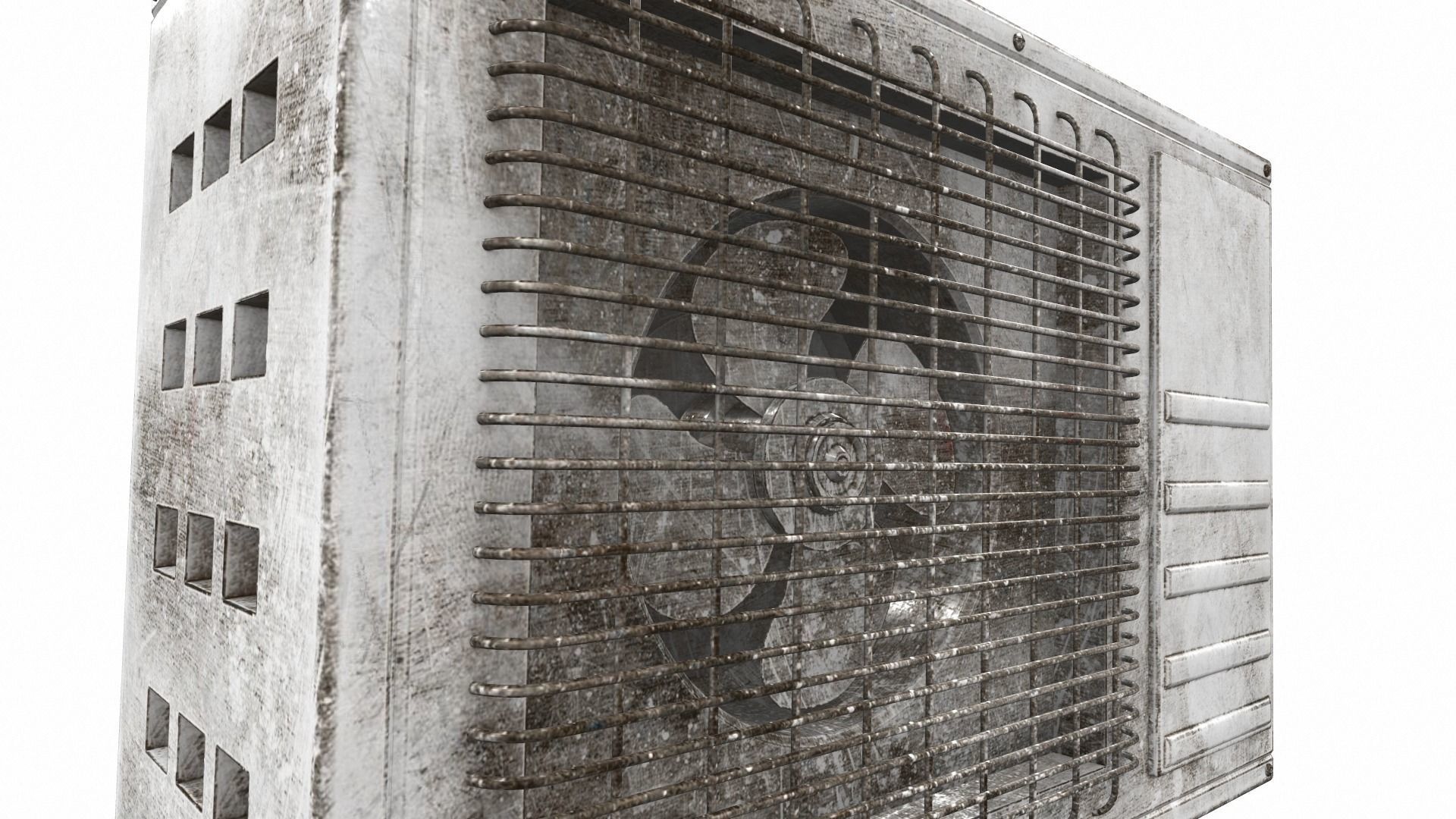 Air conditioner outdoor 6b 3D model_7