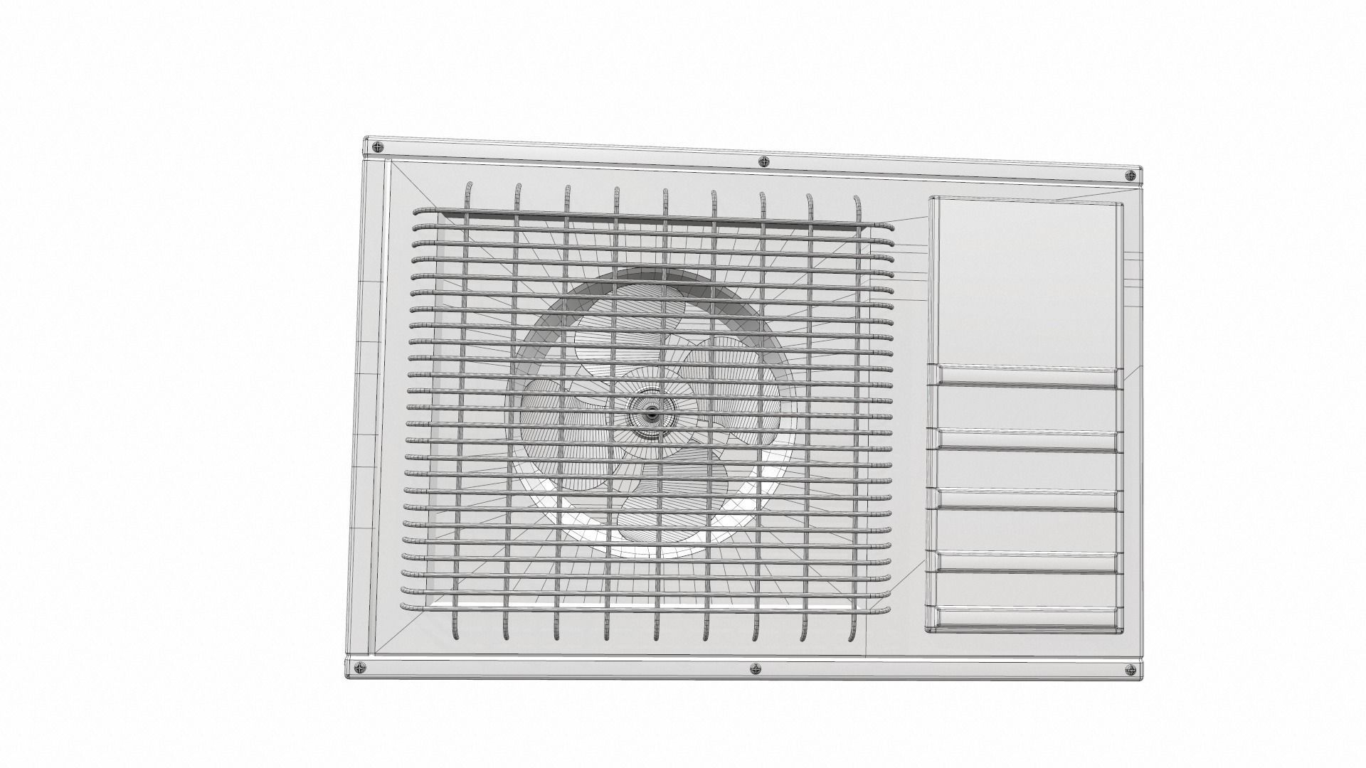 Air conditioner outdoor 6b 3D model_8