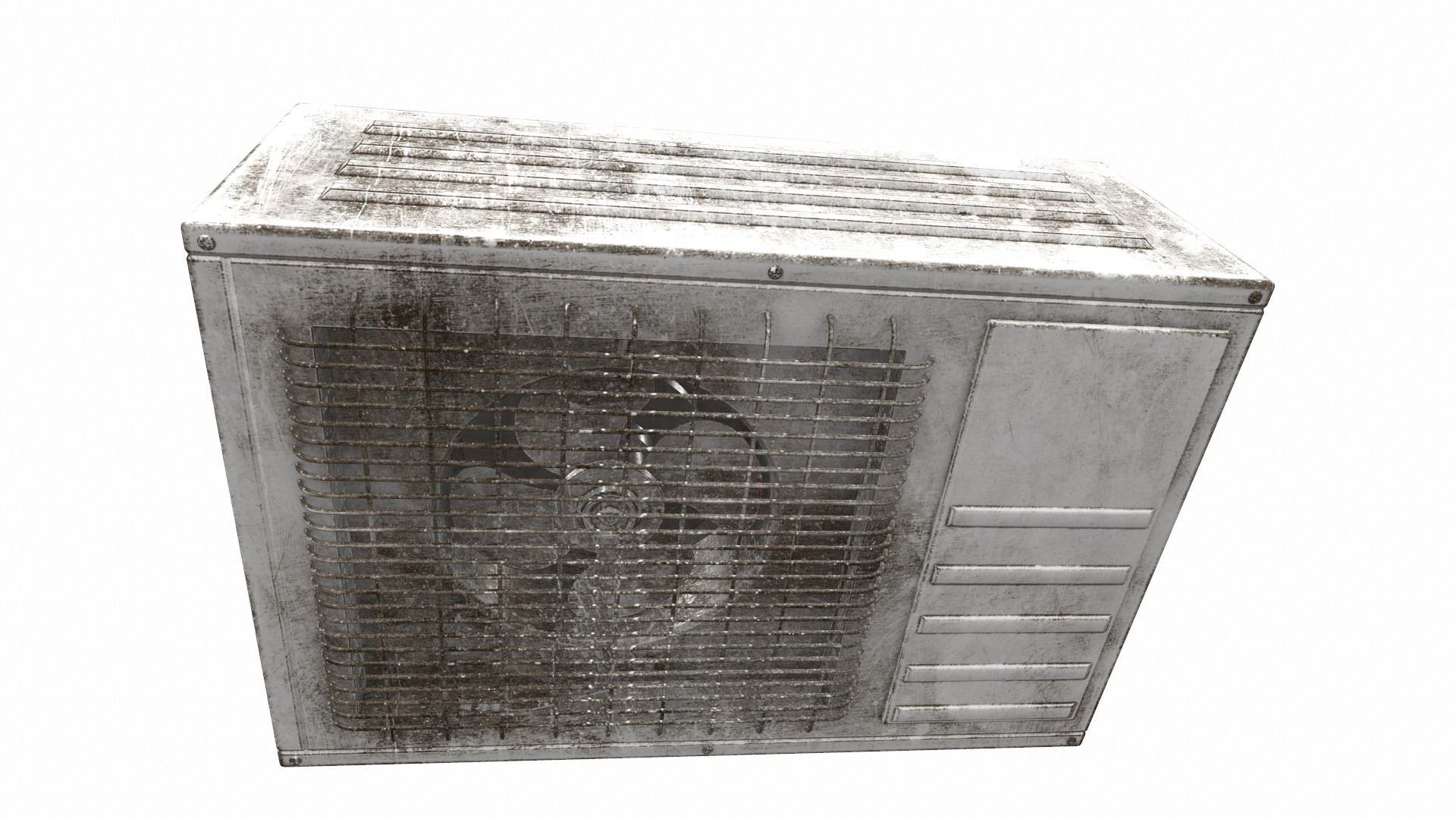 Air conditioner outdoor 6b 3D model_1