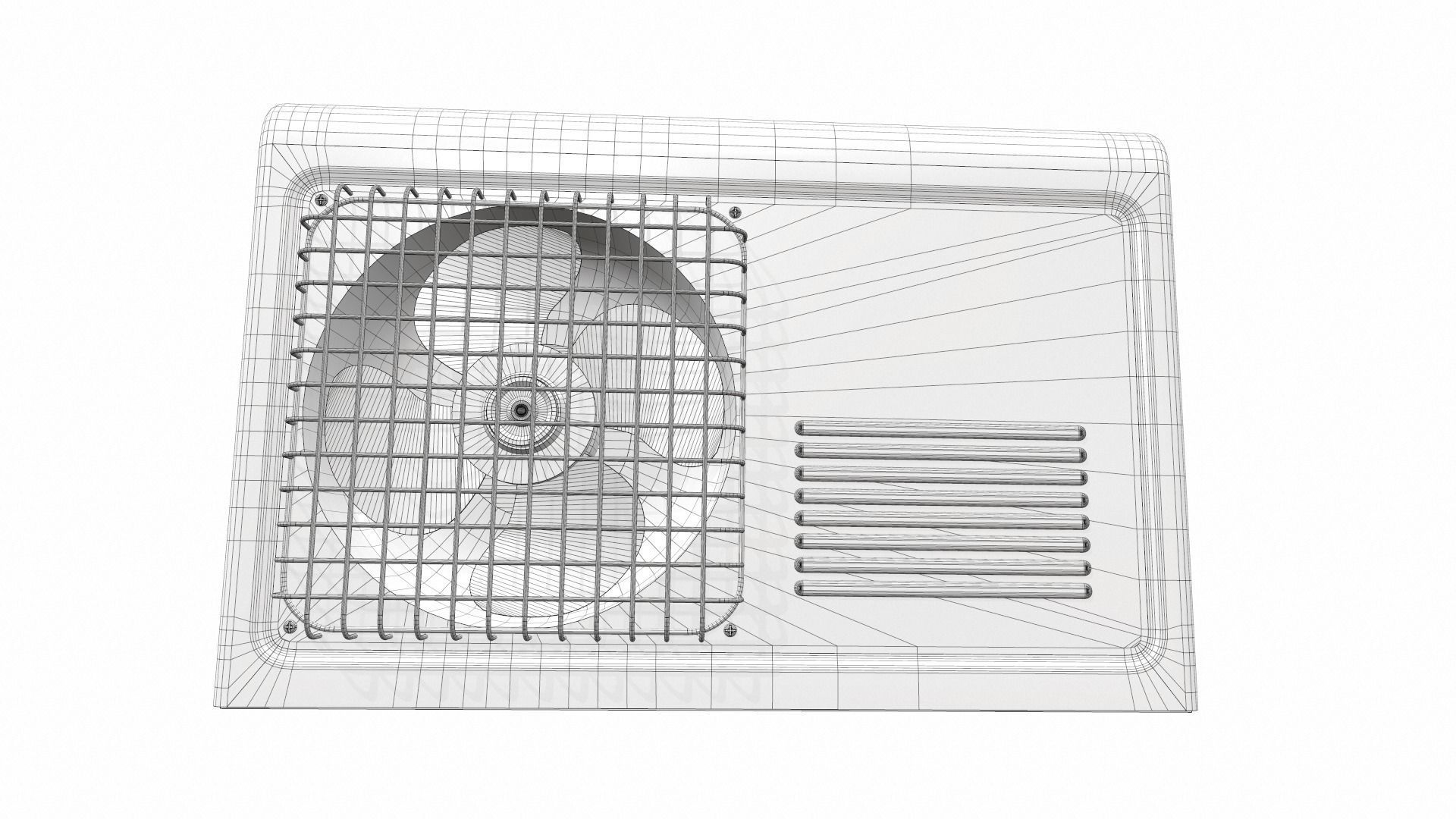 Air conditioner outdoor 7b 3D model_7