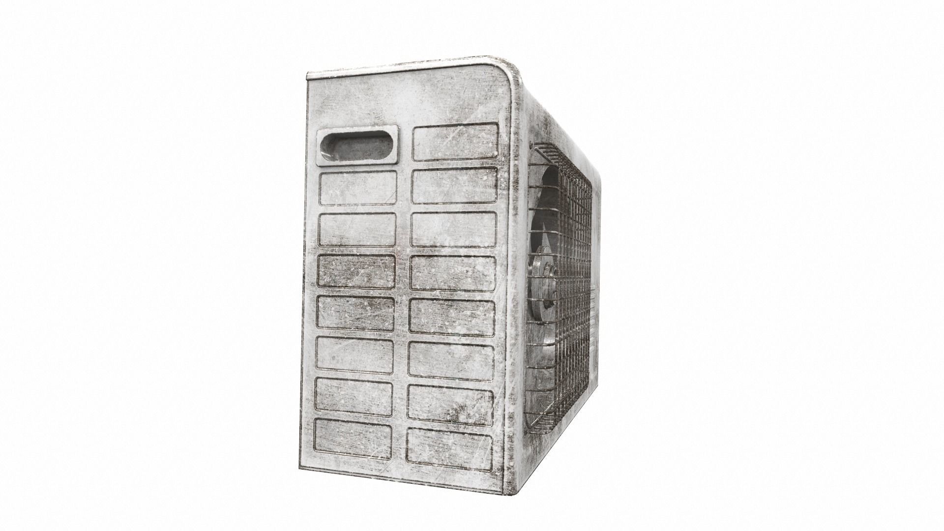 Air conditioner outdoor 7b 3D model_2