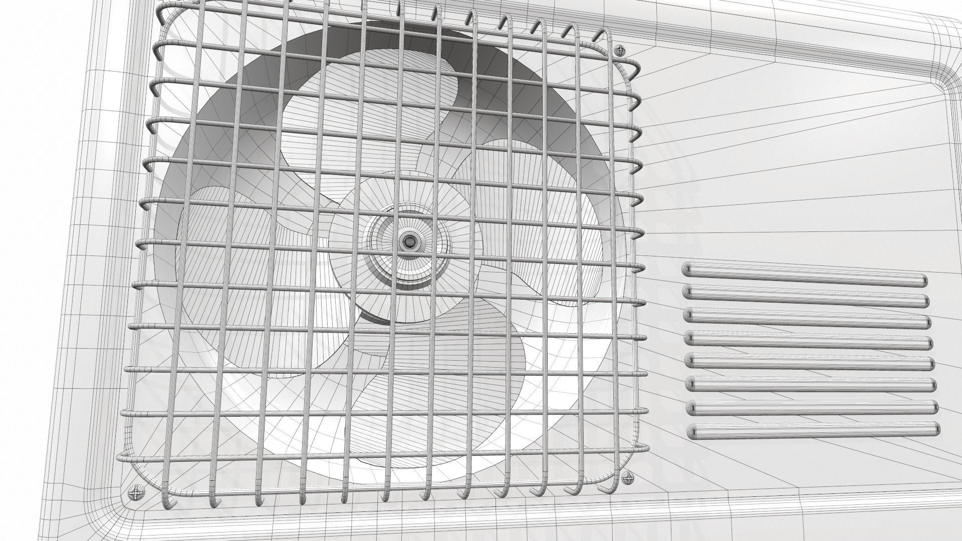 Air conditioner outdoor 7b 3D model_10