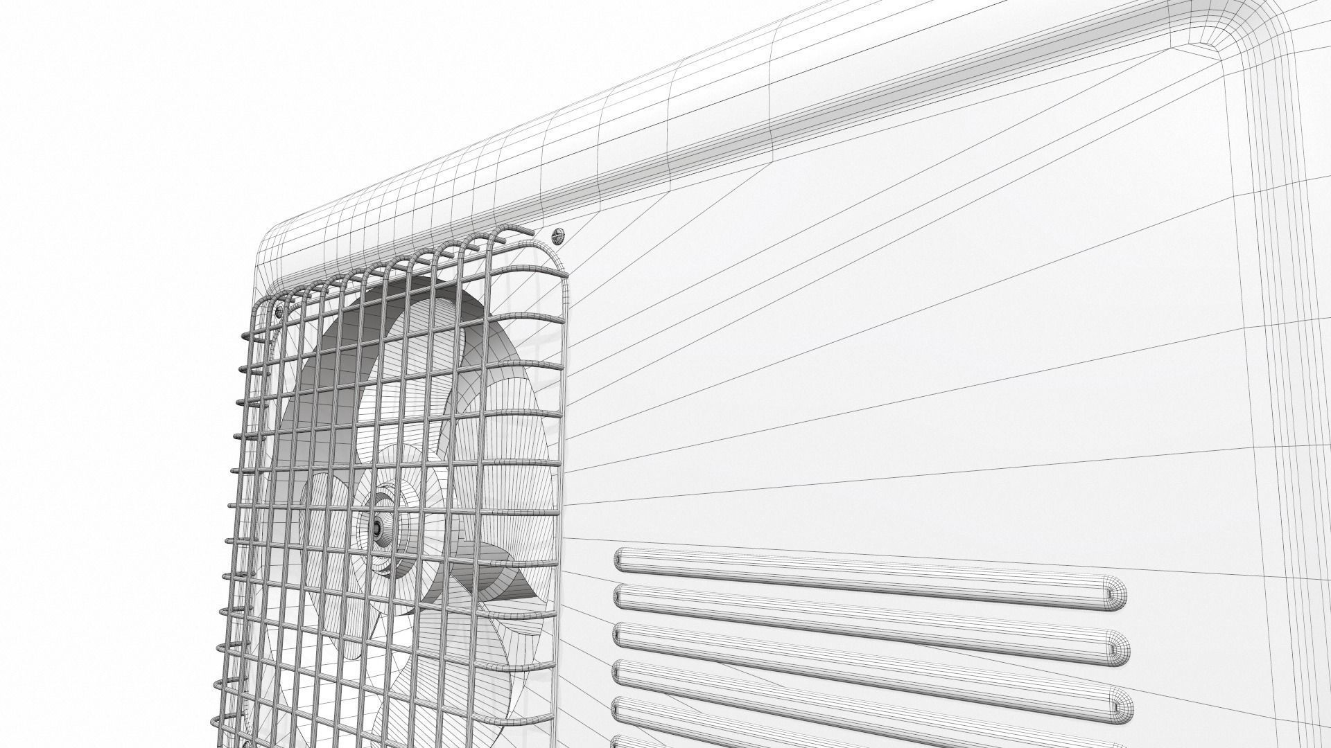 Air conditioner outdoor 7b 3D model_11