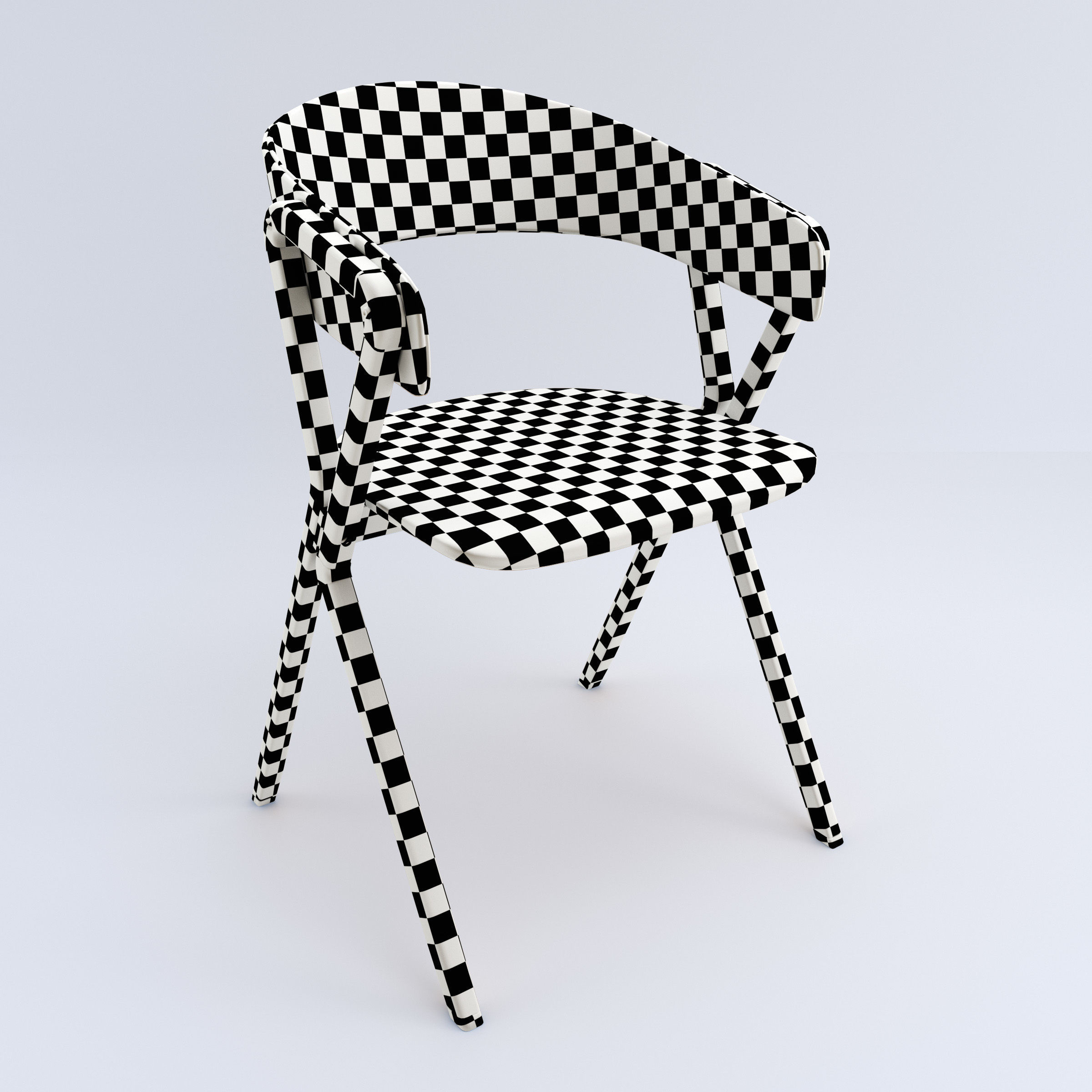 Loop chair Free 3D model_3