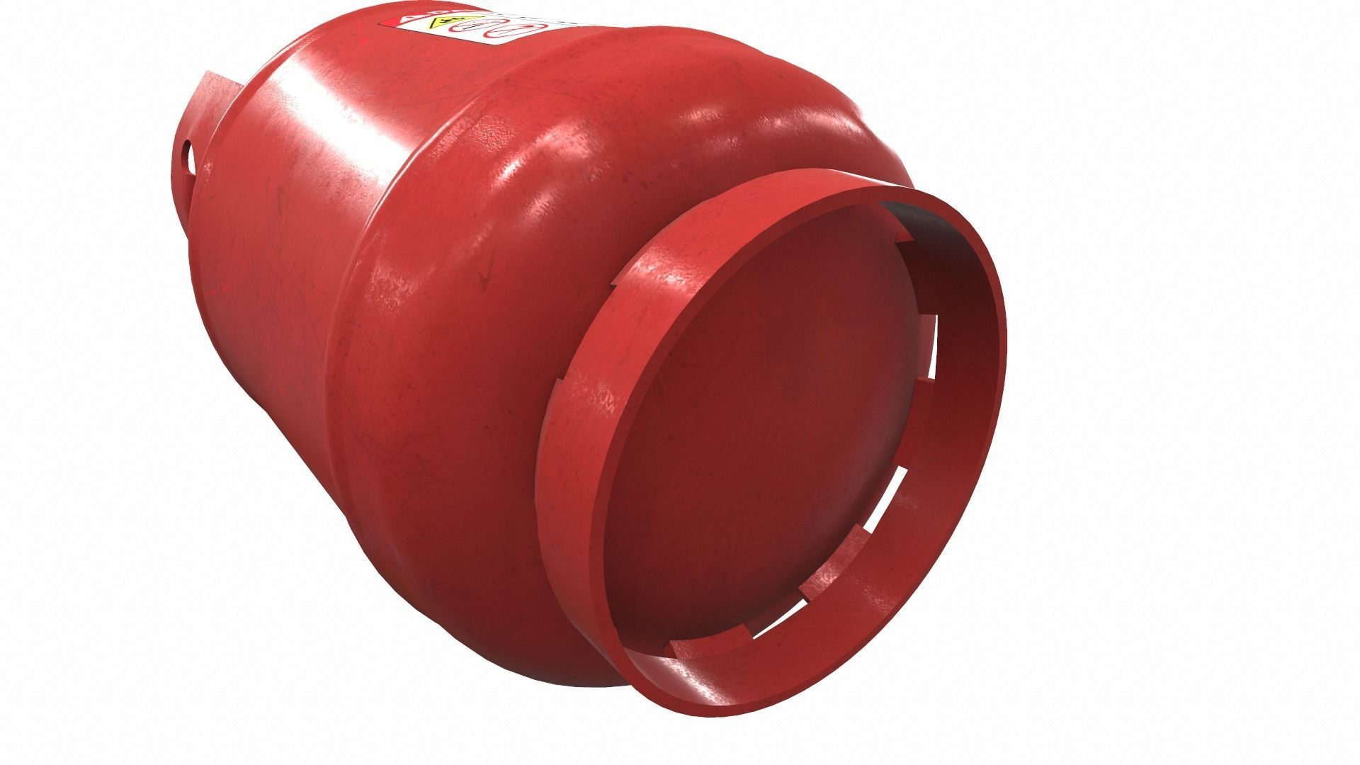 Gas cylinder tank L8 3D model_10