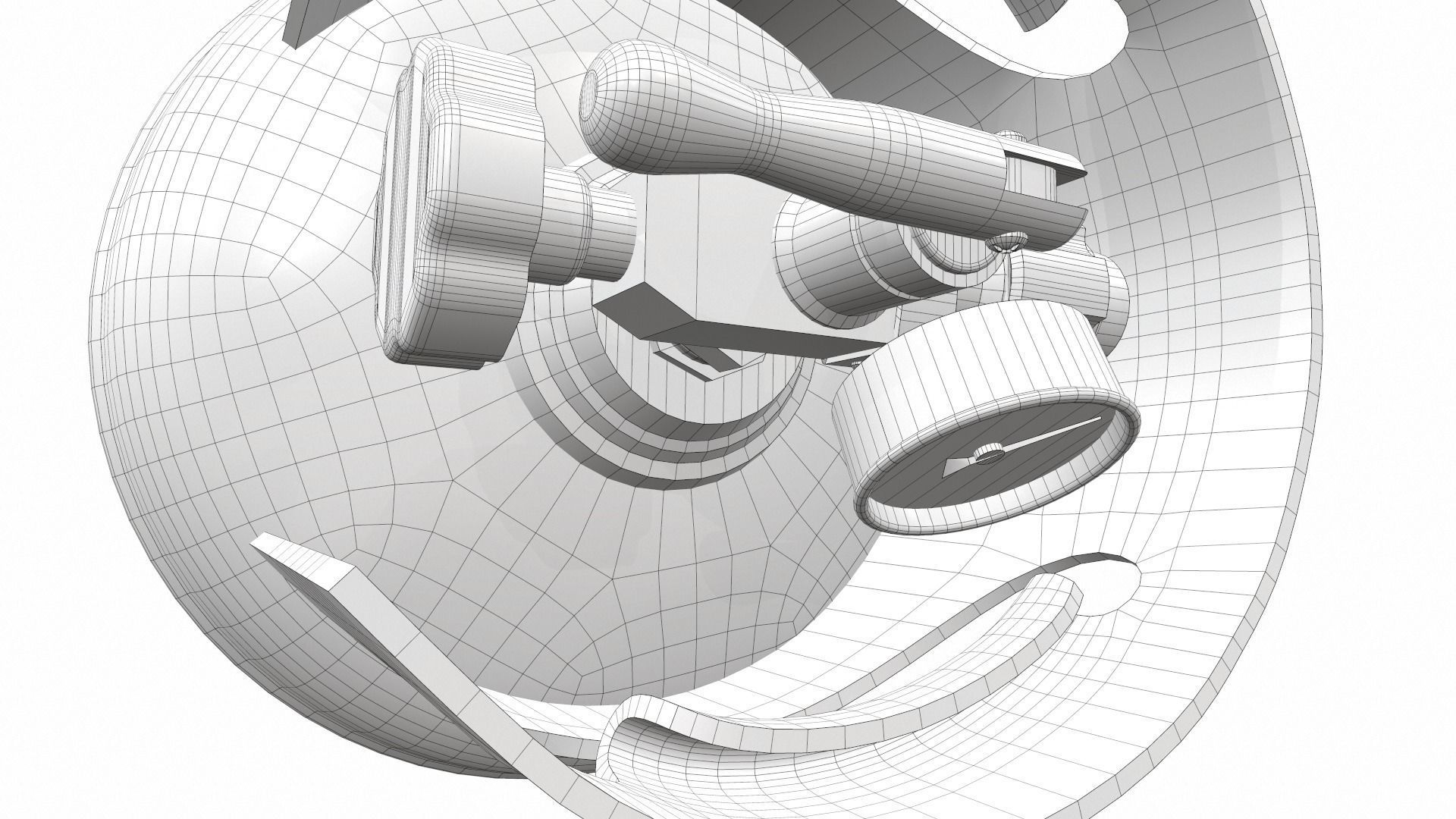 Gas cylinder tank L8 3D model_15