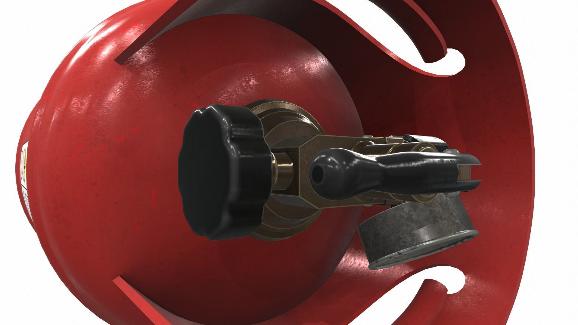 Gas cylinder tank L8 3D model_7