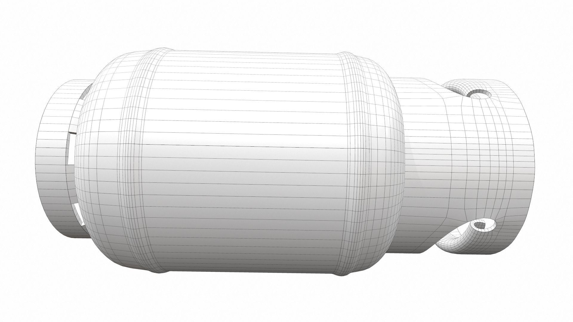 Gas cylinder tank L8 3D model_13