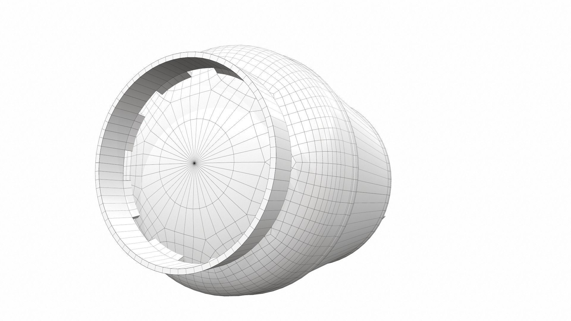 Gas cylinder tank L8 3D model_14