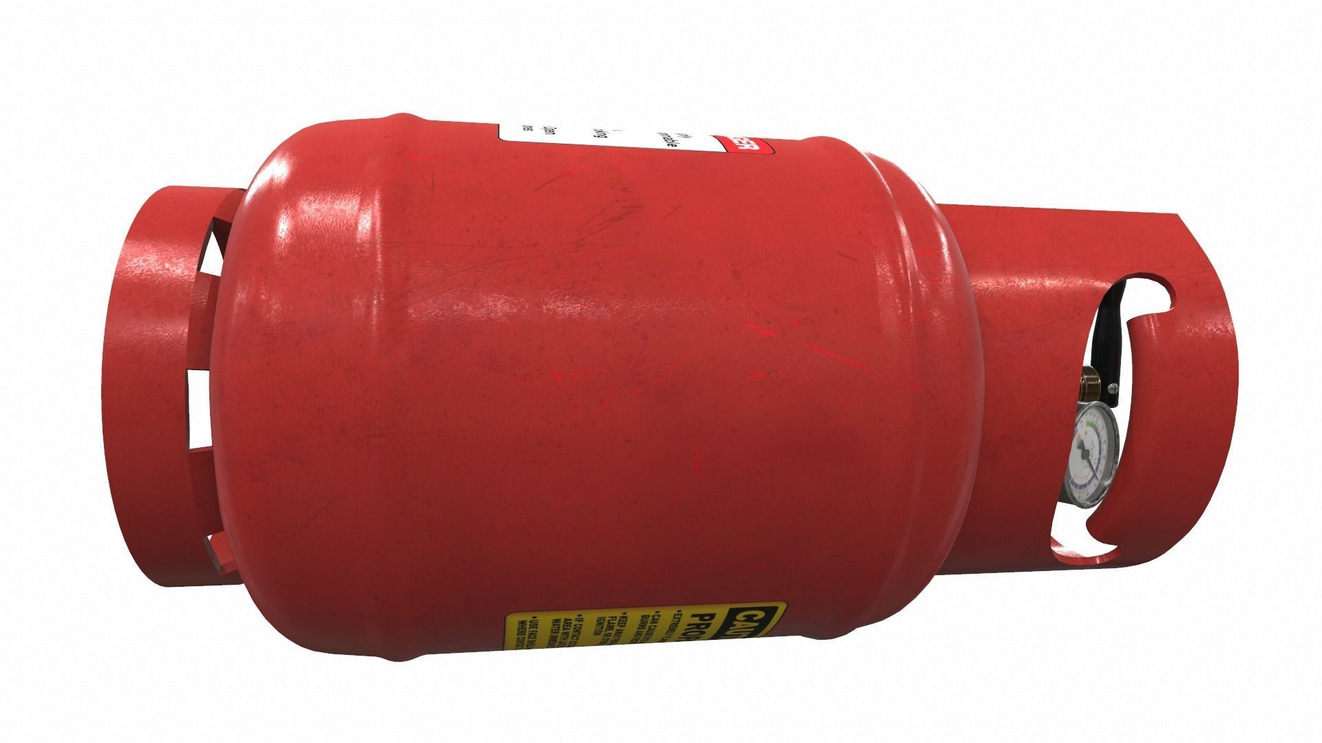 Gas cylinder tank L8 3D model_5