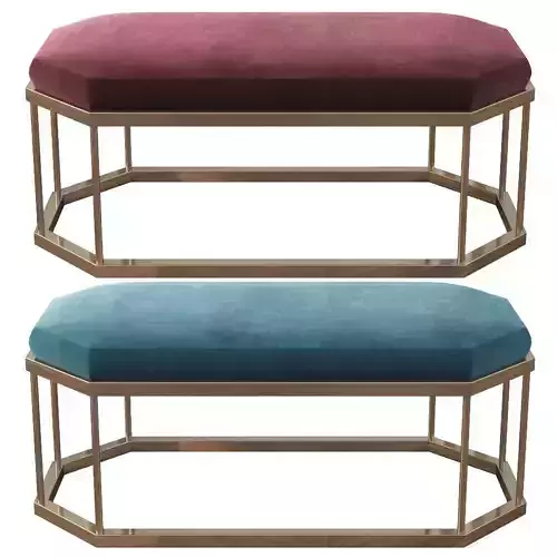 Ottoman Geo Roar Rabit West Elm 