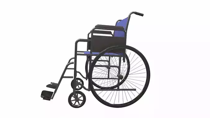 Wheelchair 2 3D model