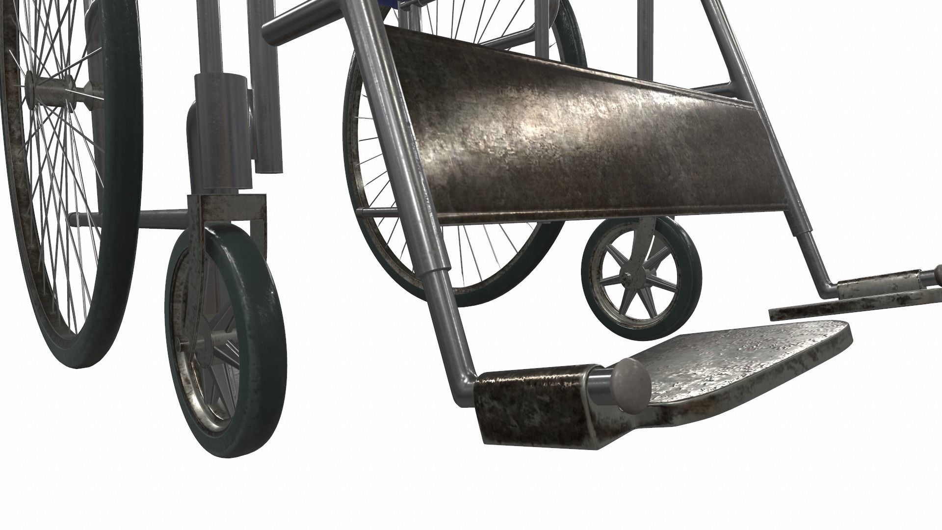 Wheelchair 2 3D model_4
