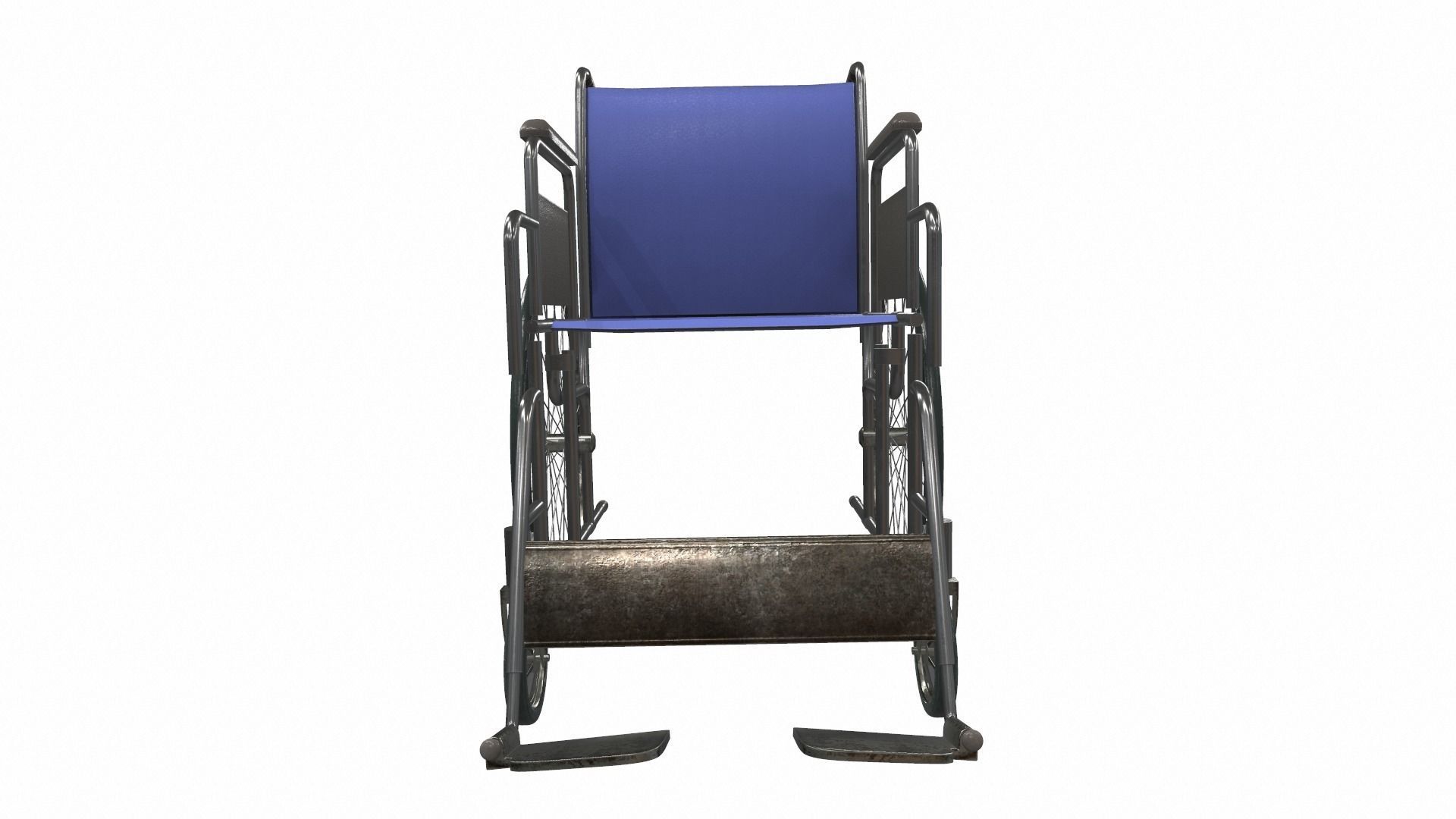 Wheelchair 2 3D model_1