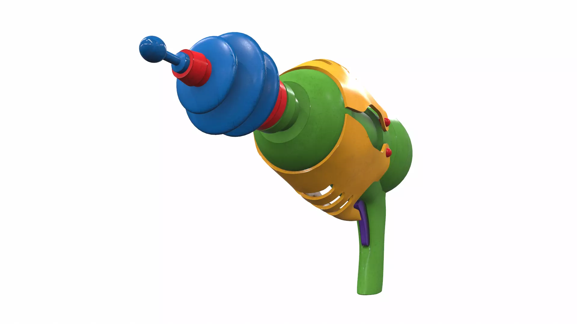Toy laser ray gun 06 3D model_0