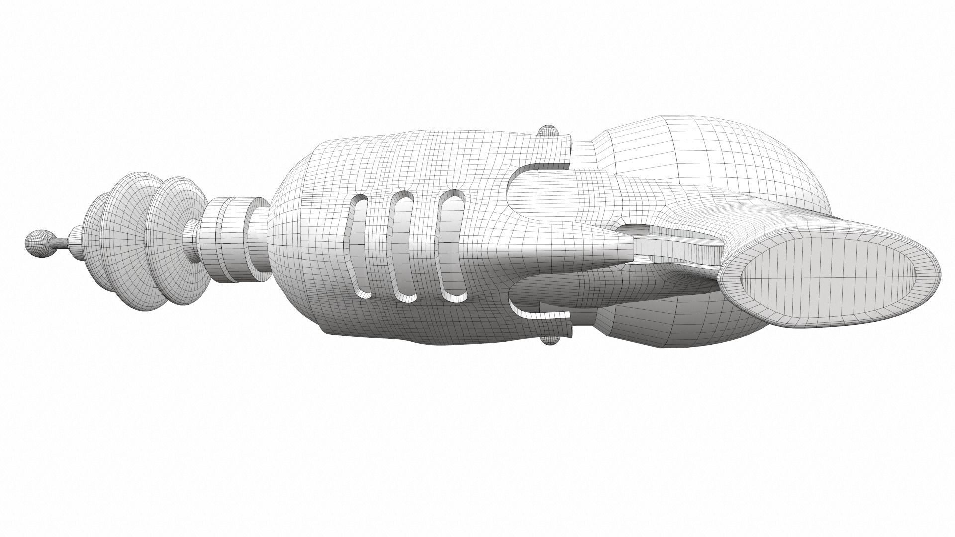 Toy laser ray gun 06 3D model_10