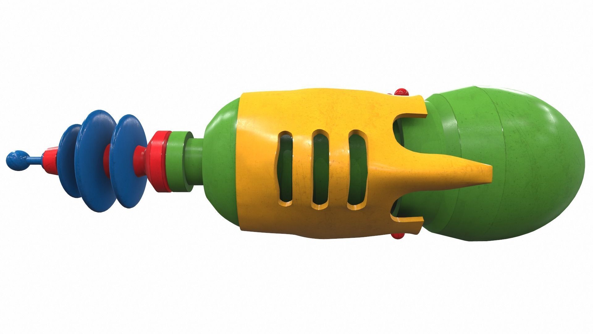 Toy laser ray gun 06 3D model_4