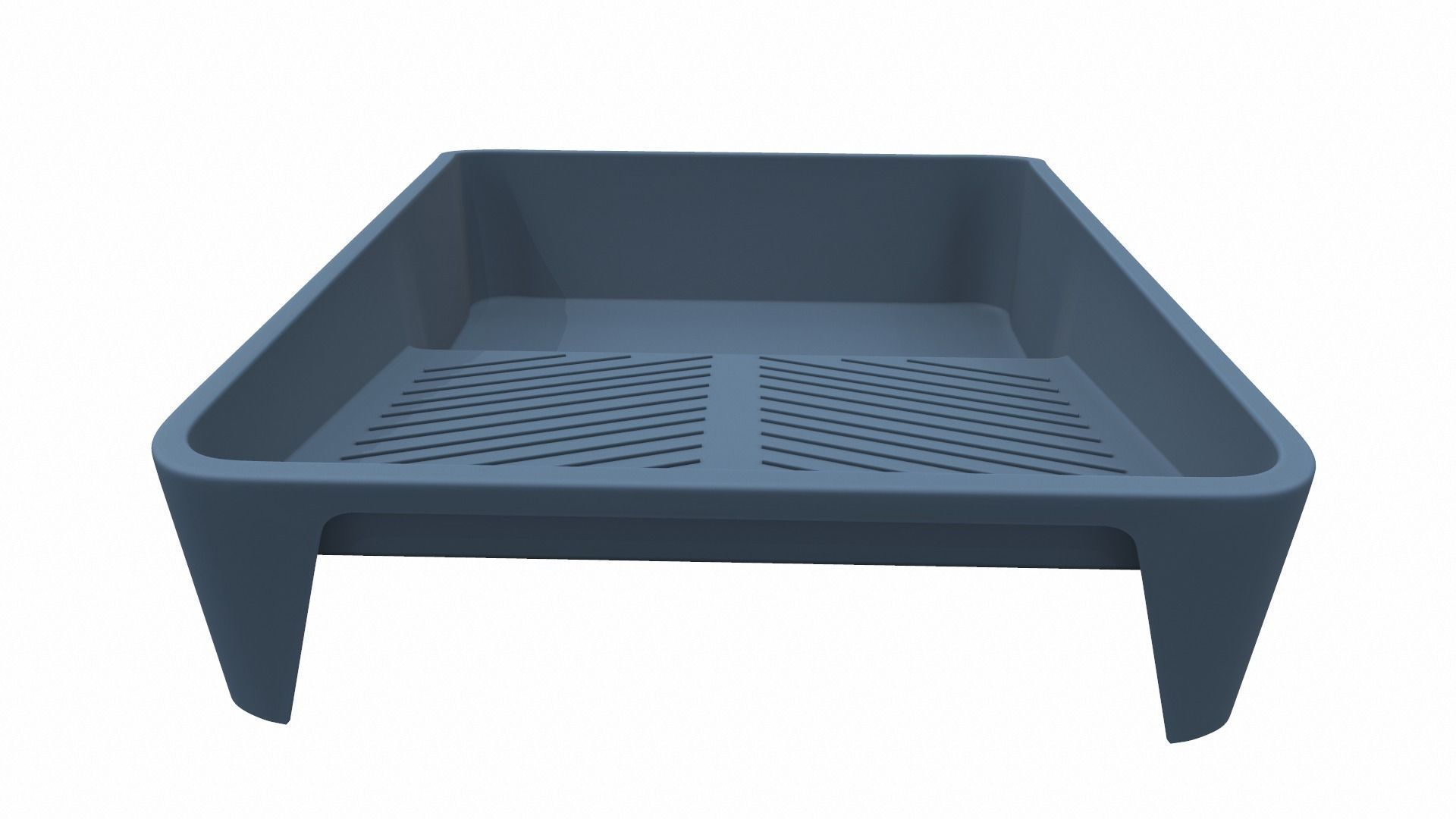 Paint roller tray colect 3D model_2