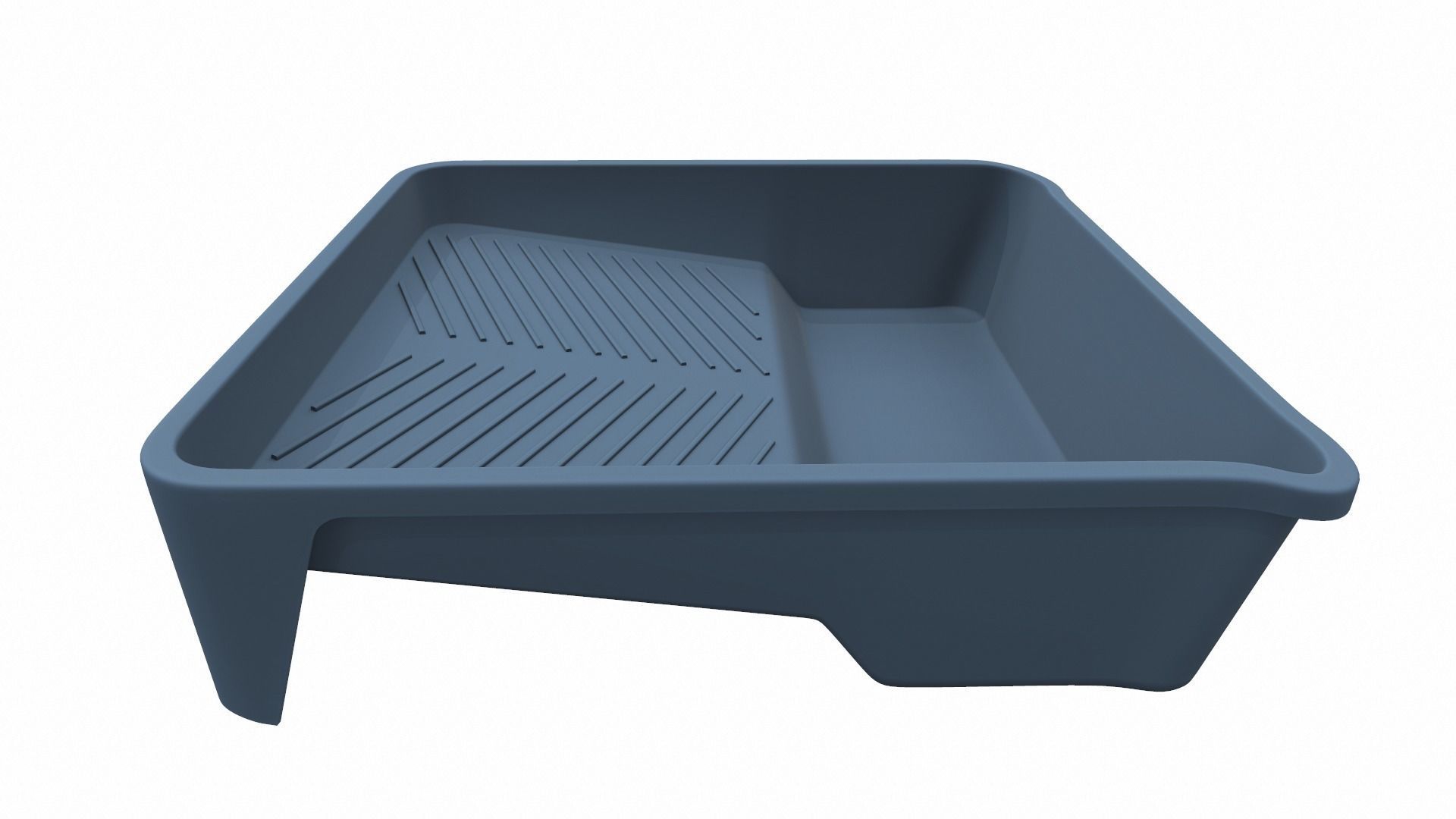 Paint roller tray colect 3D model_1