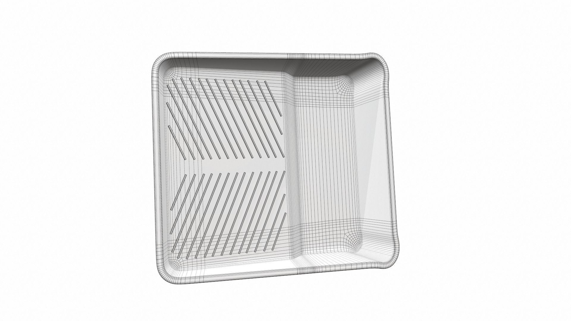 Paint roller tray colect 3D model_9