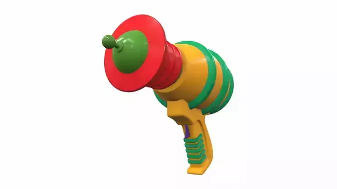 Toy laser ray gun 05 3D model