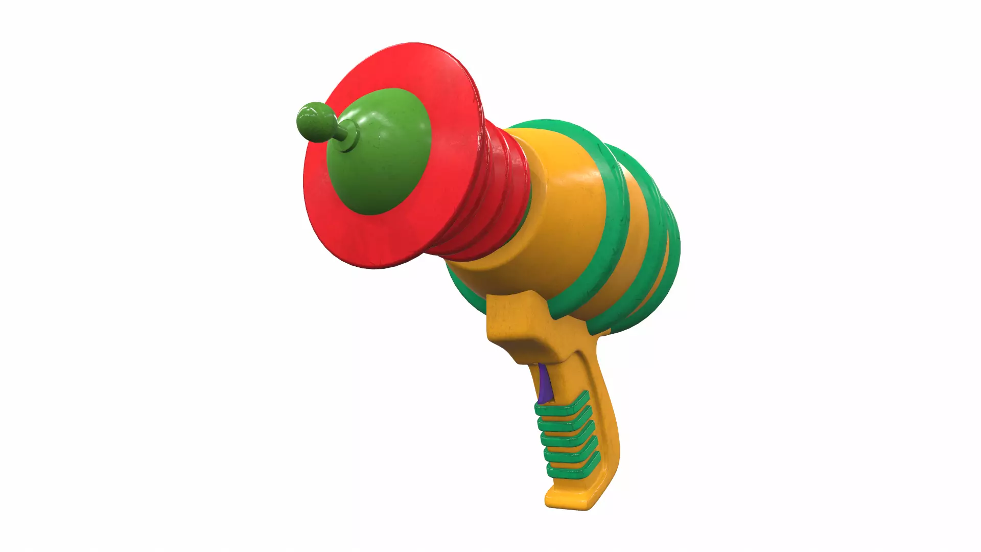 Toy laser ray gun 05 3D model_0